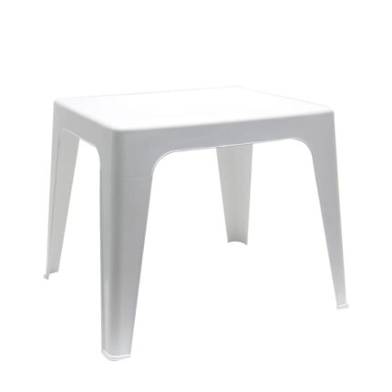 Masuta fixa pentru gradina Dol, platic, dreptunghiulara, 2 persoane, 50 x 42 x 45 cm