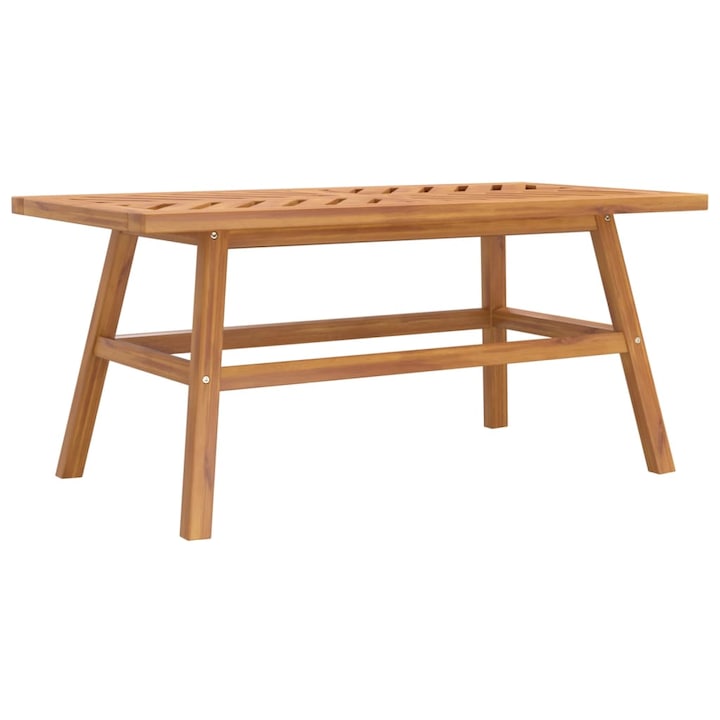 VidaXL Masuta de cafea 100x50x45 cm din lemn masiv de acacia, 6.8 kg