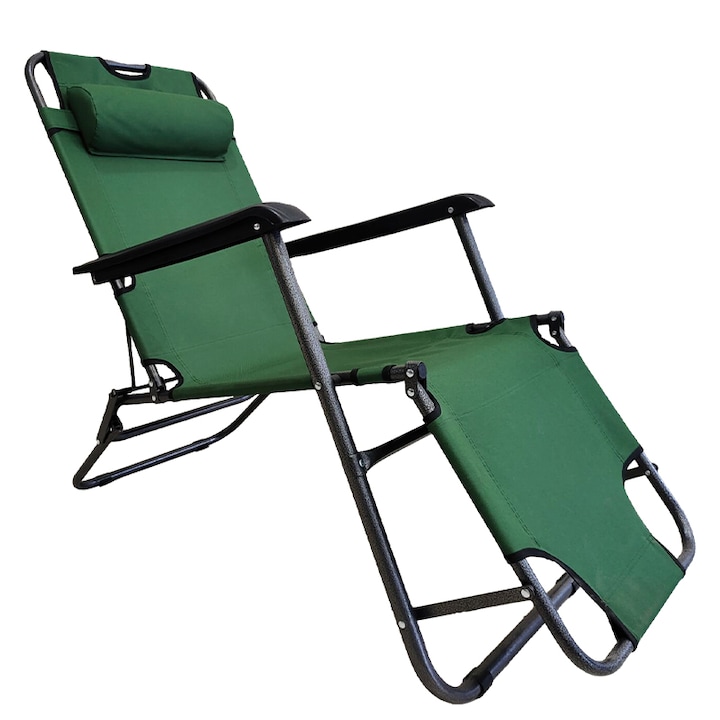 verde Sezlong zero gravity Kring Bermuda, 153x60x82 cm, verde