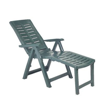 Sezlong Arizona, Progarden, Pliabil, Polipropilena, Verde, 60x108x109 cm