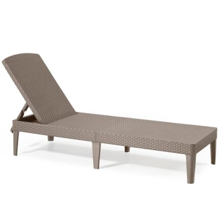 Sezlong Jaipur 235163, Allibert, Plastic, Maro, 187 x 58 x 29 cm