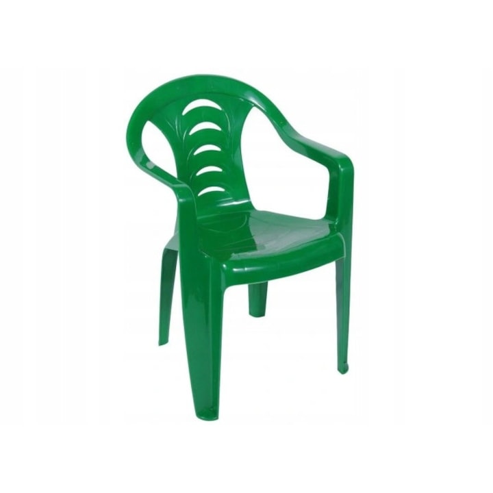 Scaun de gradina copii, Oler, Plastic, 36x36x52.5 cm, Verde