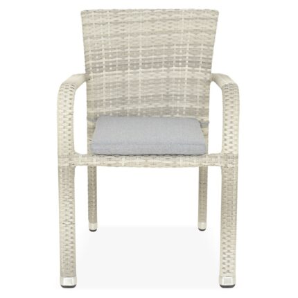 Scaun gradina/terasa Maison Mex HORECA, 58 x 60 x 83cm, natur/gri