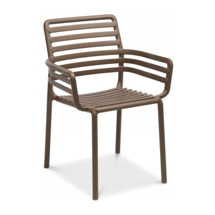 Scaun de gradina, Nardi, Polipropilena, 60 x 83.5 x 56.5 cm, Maro deschis
