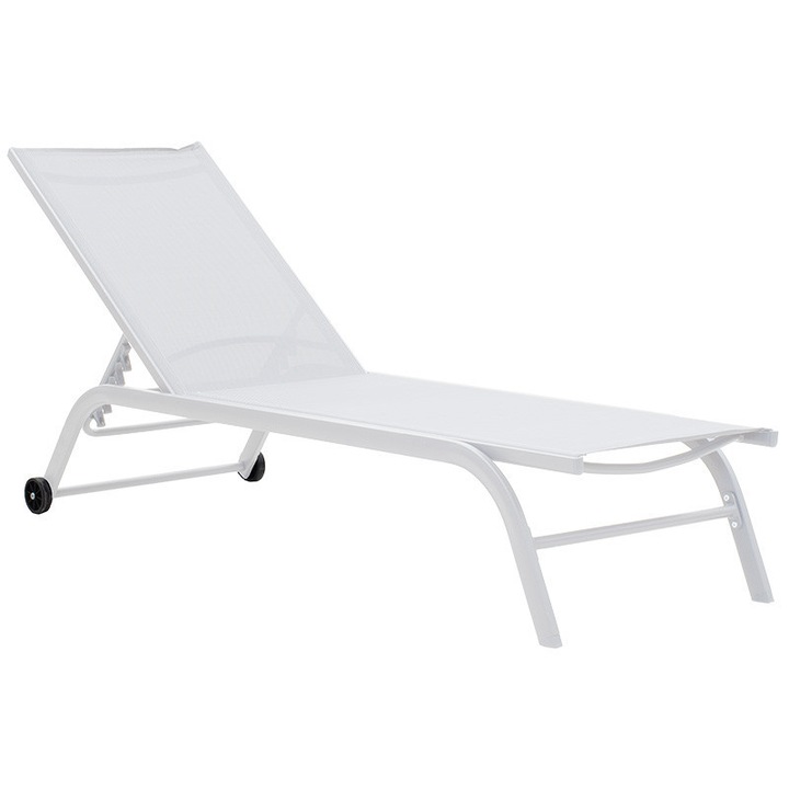 Sezlong Model 56926, culoare Alb