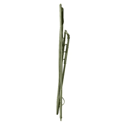 Scaun pliabil pentru gradina, terasa sau balcon, verde, 56 x 91 x 82 cm