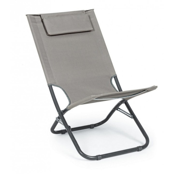 Scaun de gradina gri Poly 47x78x73 cm