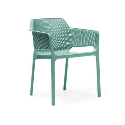 Scaun terasa Net verde, 80x58,5x60,5cm