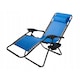 Scaun De Gradina, Pliabil , Rezistent, GAIA, ,Ideal Pentru Camping, Drumetie, Picnic, Relaxare ,Suport De Pahare Inclus si Masa,Albastru