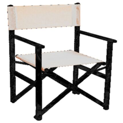 Scaun Regizor pliant camping CAJUEIERO culoare bej 58x100x115cm