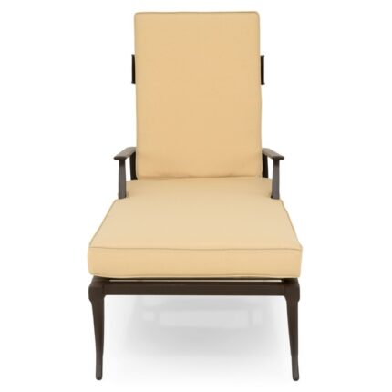 Sezlong gradina/terasa, Maison Mex CARMEL, L.196 l.70 H.96, maro/bej