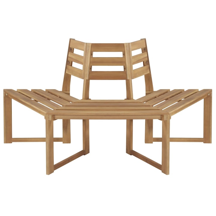 Banca de gradina Zakito Europe, lemn de acacia, natural, 160x80x86cm