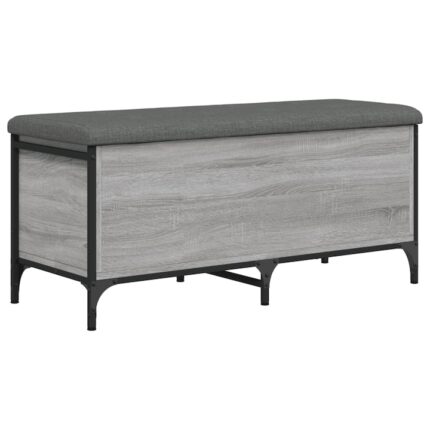 Banca de depozitare Zakito Europe, sonoma gri, 102x42x45cm