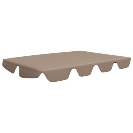 Copertina de rezerva leagan gradina vidaXL, gri taupe 188/168x145/110cm, 1.81 kg