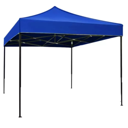 Cort Pavilion 3x3m albastru Pliabil Cadru Metal pentru Curte, Gradina, Evenimente united trading express JRH®