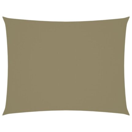 Copertina parasolar, vidaXL, Tesatura oxford cu invelis din PU, 2 x 3,5 m, Bej