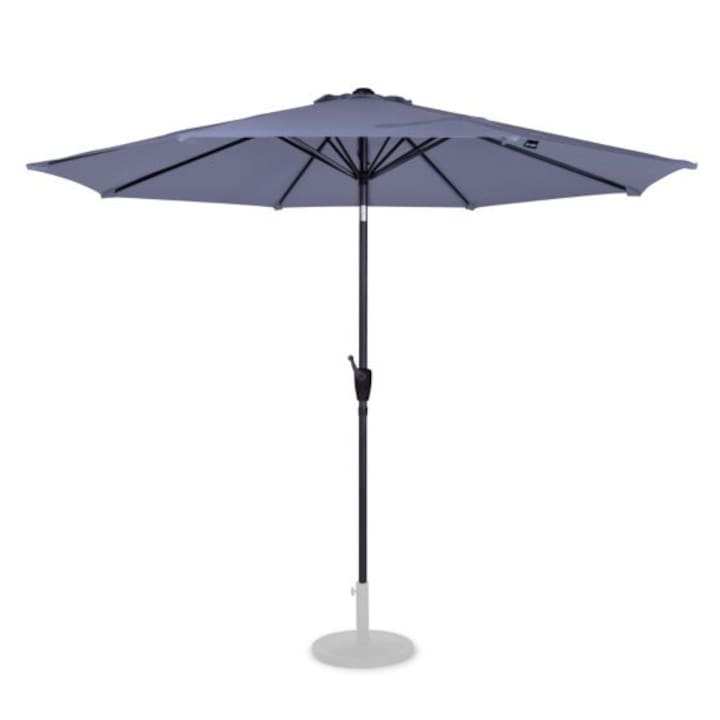Umbrela de soare pentru gradina, VONROC, GP503XX_GREY, 300cm, gri