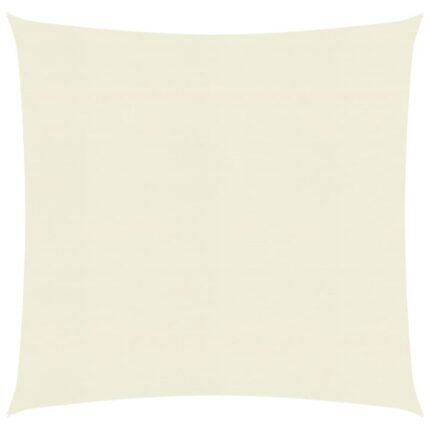 Panza parasolar vidaXL, crem, 3 x 3 m, HDPE, 160 g/m², 1.45 kg