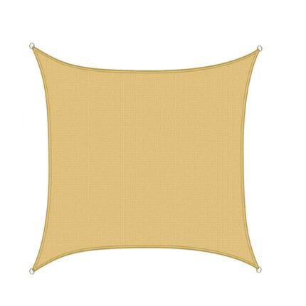 Prelata soare dreptunghiulara Timeless Tools, 3,6x3,6m, Bej