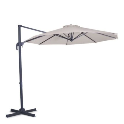 Umbrela de soare pentru gradina, VONROC, GP501XX_BEIGE, 300 cm, bej
