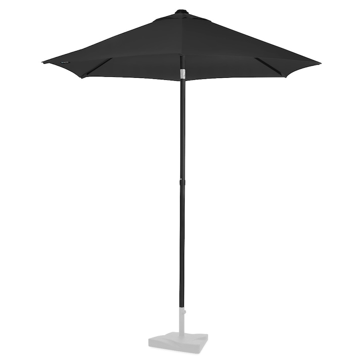 Umbrela de soare premium VONROC, GP514XX, Ø200cm, Neagra