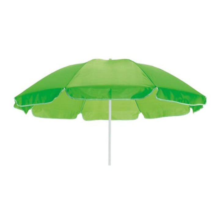 Umbrela plaja Sunflower verde, Ø145 cm, 2 piese, husa de transport