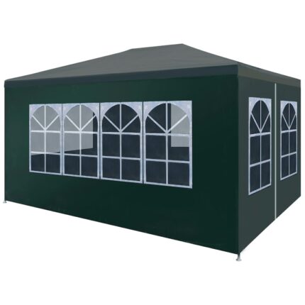 Cort de petrecere vidaXL, verde, 3 x 4 m, 9.22 kg