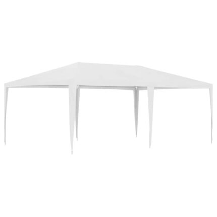 Cort de petrecere vidaXL, alb, 4 x 6 m, 10.82 kg