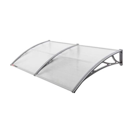 Copertina de usa, gri transparent, accesorii montaj inclus, MAPROFI, 240 x 100 cm
