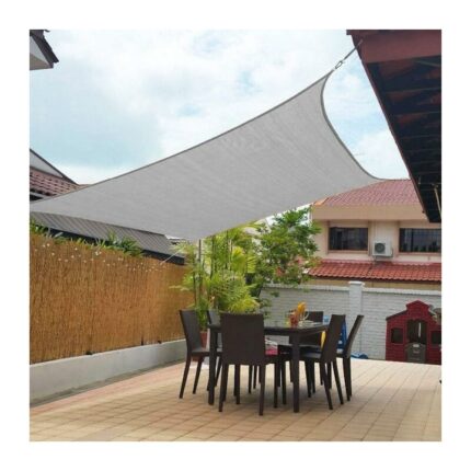 Copertina soare, Elite Garden, 4x4 m, HDPE, Gri