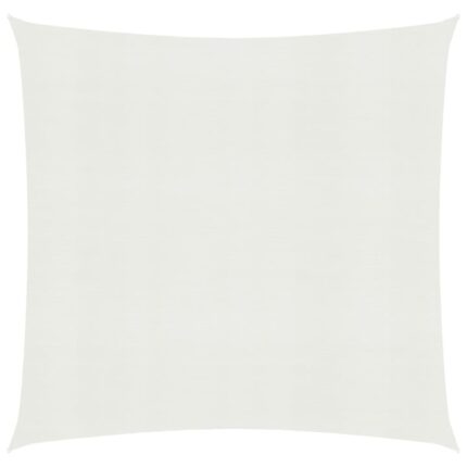Panza parasolar pentru balcon/gradina/terasa, vidaXL, Tesatura, 4 x 4 m, Alb
