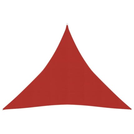 Panza parasolar vidaXL, rosu, 4x4x4 m, HDPE, 160 g/m², 1.1 kg