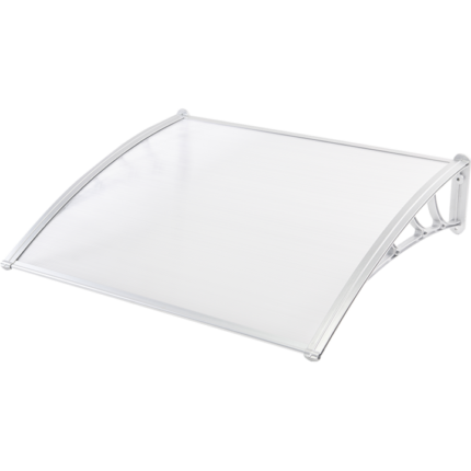 Copertina fereastra/usa Bormann, Policarbonat, 150x80 cm, Transparent/Gri