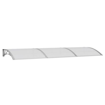 Copertina de usa vidaXL, gri, 300x100 cm, policarbonat