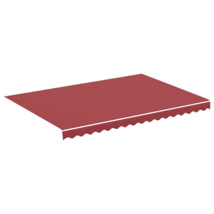 Panza de rezerva pentru copertina vidaXL, rosu visiniu, 3,5x2,5 m, 4.6 kg