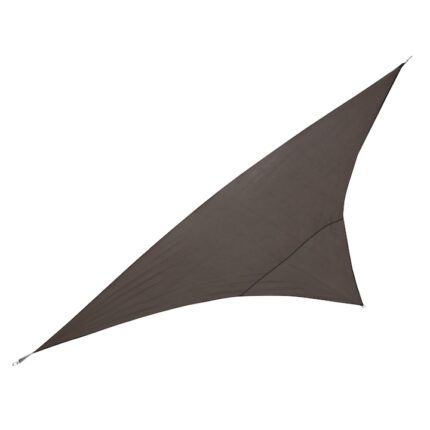 Pergola Evo umbrire, triunghiulara, maro, 3.6 x 3.6 x 3.6 m