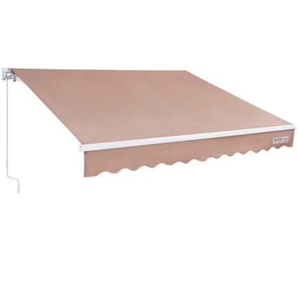 Copertina retractabila, 305 x 243 x 150 cm, Bej, UV 80, densitate 280 g/mp