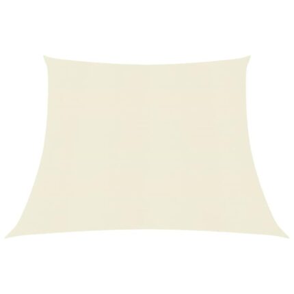Set panza parasolar vidaXL, crem, 4/5x4 m, HDPE, 160 g/m²
