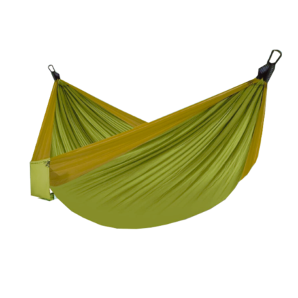 Leagan cu hamac pentru 2 persoane, Nailon, Verde, 300 Kg 2XL
