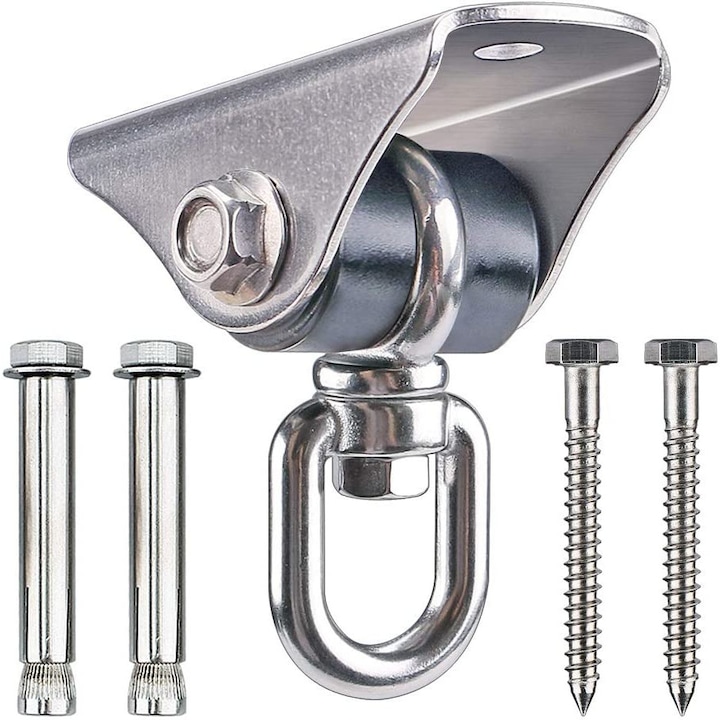 Carlig de tavan, Inox, Argintiu