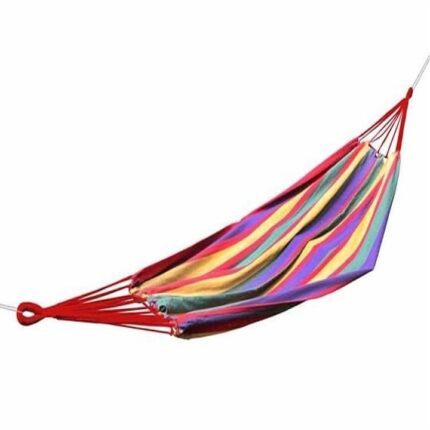 Hamac multicolor cu geanta de transport 190cmx95 cm