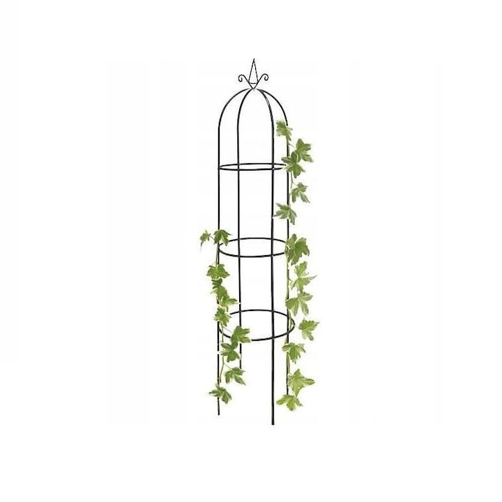 Arcada metalica, pergola, pentru gradina, 40x40x190 cm