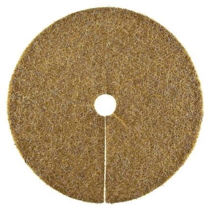Set de 4 covorase pentru plante Gxhong, fibre de cocos, maro, 30 cm