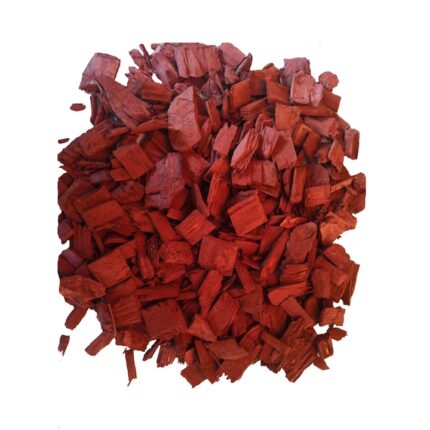 Scoarta decorativa / mulci, rosu, 60 L, 7033861