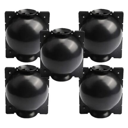 Set 5 bucati dispozitiv reutilizabil de inradacinare a plantelor, cutie de crestere pentru inradacinare a plantelor, dispozitiv de altoire cu aerisire 8 cm, negre