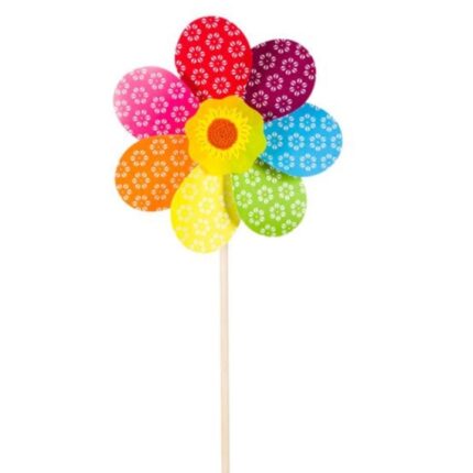 Morisca de vant, multicolora, 56cm, M Deco