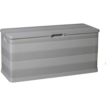 Lada depozitare gradina, Toomax Elegance, 280 litri, gri, 117x45x56 cm