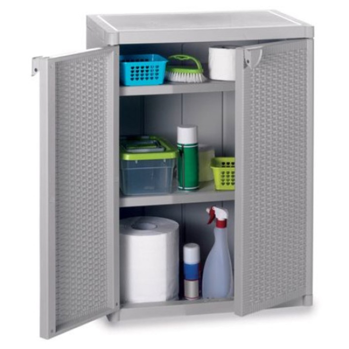 cm 70x50x92 Dulap multifunctional Ketter Style, cm 70x50x92, gri
