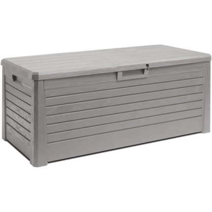 Lada depozitare gradina, Toomax Florida, 550 litri, gri, 148x72x60 cm