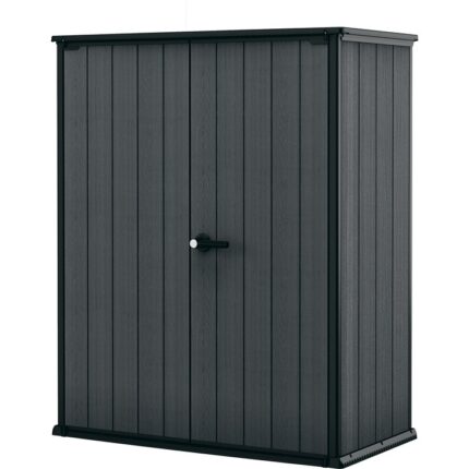 Dulap universal Cortina Alto Keter, 140x74x170.4 cm, plastic, gri